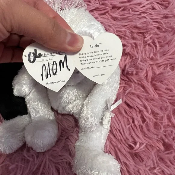 Gently used Bride and Groom Beanie Babies - Picture 9 of 9